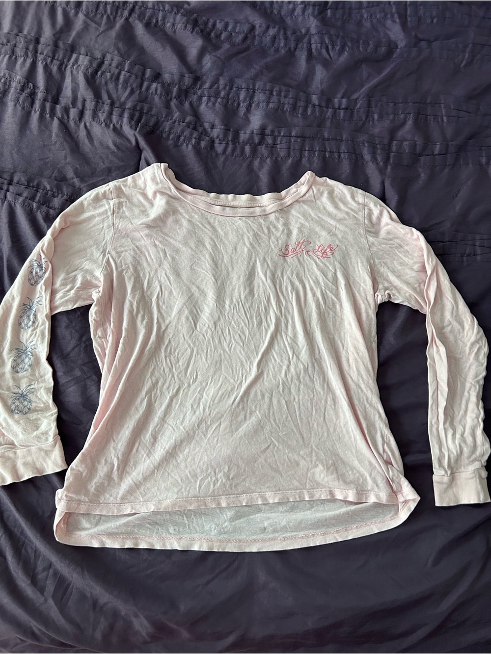 Salt Life Size XS or S Pink Long Sleeve Tshirt